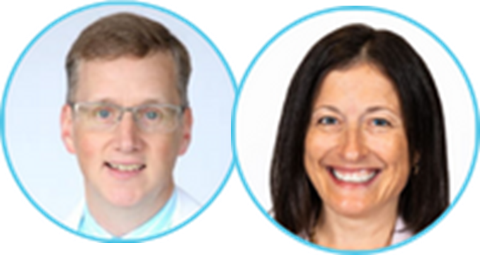 Boll and Rodefeld smiling